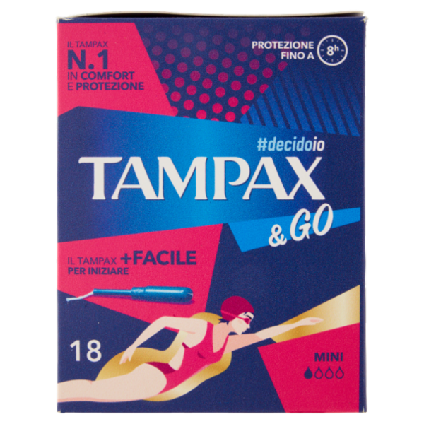Tampax & Go Mini 18 pz