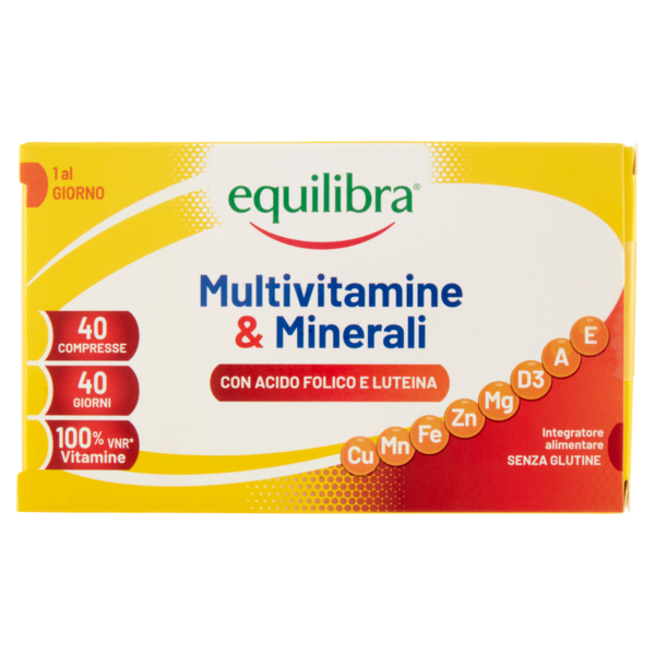 equilibra Multivitamine & Minerali 40 Compresse 48 g