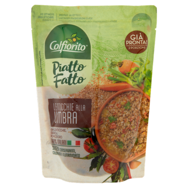Colfiorito Piatto Fatto Lenticchie alla Umbra 420 g