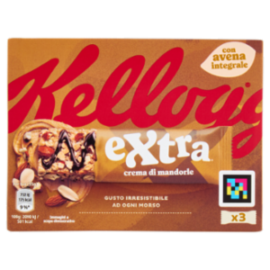 Kellogg's Extra Crema Di Mandorle 3 x 35 g