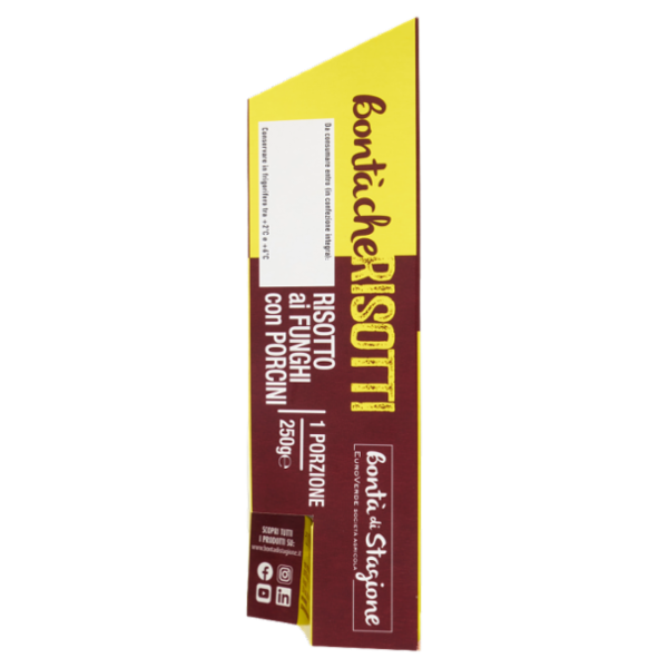 Bontà di Stagione Bontà che Risotti Risotto ai Funghi con Porcini 250 g