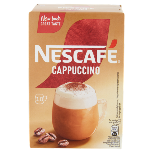 NESCAFÉ Cappuccino Solubile, 10 Bustine 140g