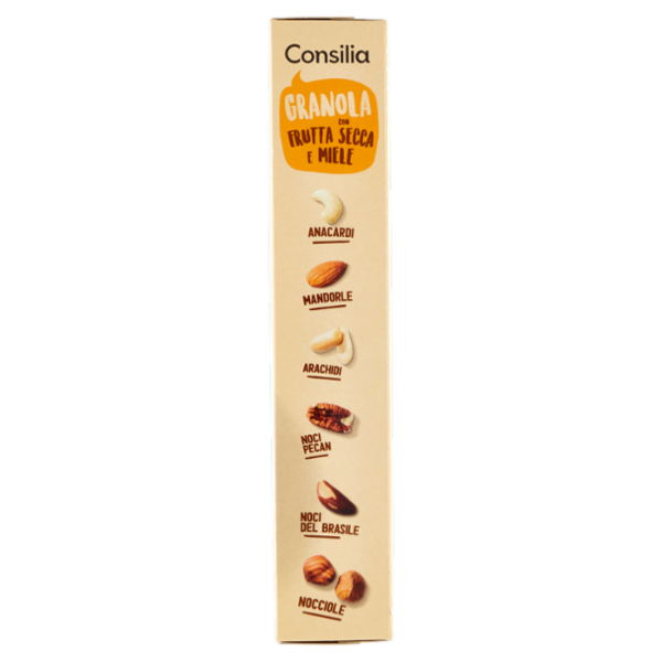 Consilia Granola con Frutta Secca e Miele 375 g