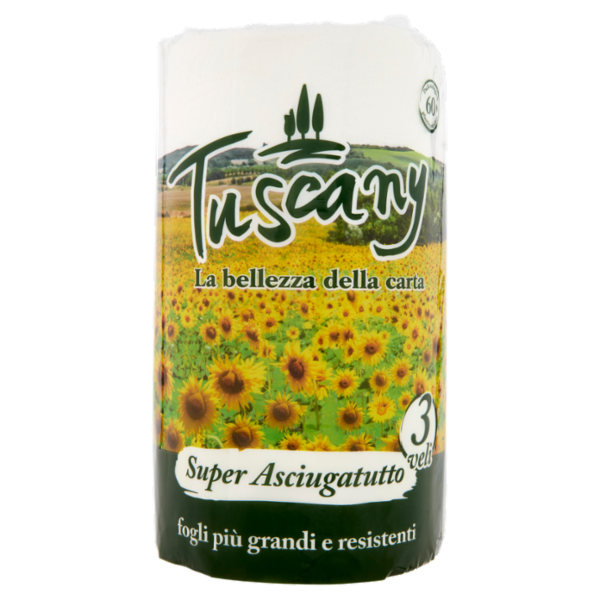 Tuscany Super Asciugatutto 3 veli
