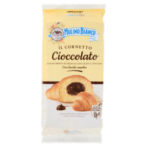 Mulino Bianco Cornetti Al Cioccolato Merenda Senza Additivi Conservanti 6 Pezzi 300g