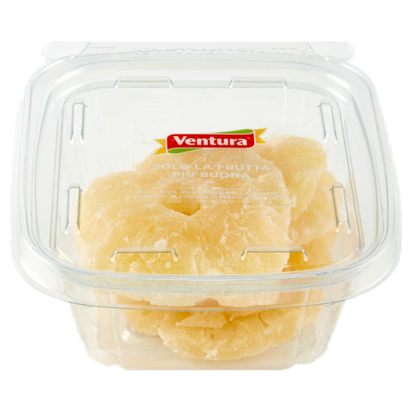 Ventura Ananas Disidratato Zuccherato a Fette 170 g