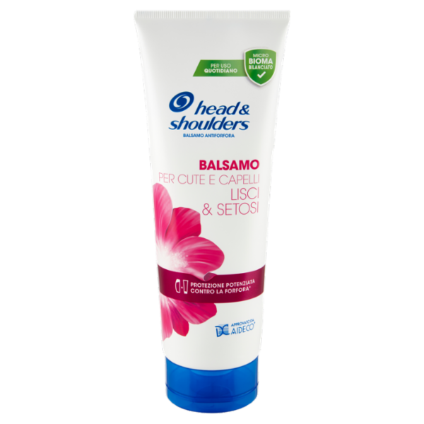 Head & Shoulders Balsamo Antiforfora Lisci & Setosi 220 ml
