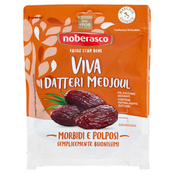 noberasco Viva i Datteri Medjoul con Nocciolo 200 g