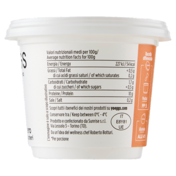 Yoeggs Gusto Caramello Salato 125 g