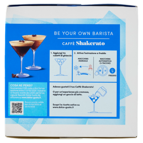 NESCAFÉ DOLCE GUSTO Caffè Shakerato 16 Capsule 152g