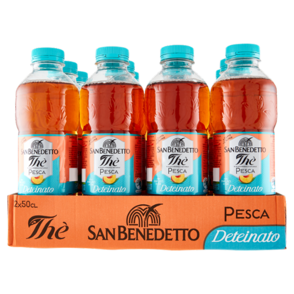San Benedetto Thè Pesca Deteinato 12 x 50 CL