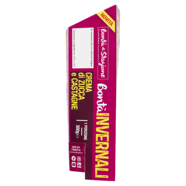 Bontà di Stagione Bontà Invernali Crema di Zucca e Castagne 300 g