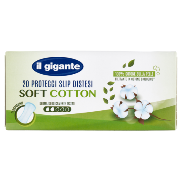 IL GIGANTE Proteggi Slip Distesi Soft Cotton 20 pz