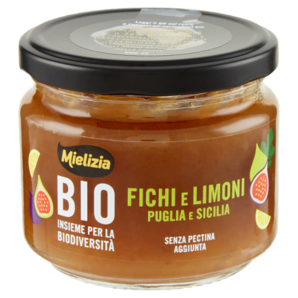 Mielizia Bio Fichi e Limoni Puglia e Sicilia 250 g