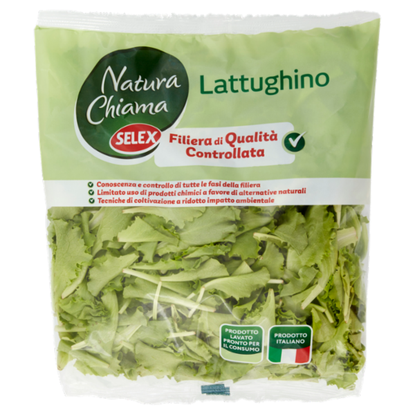 Selex Natura Chiama Lattughino Lavato e Pronto per il Consumo 150 g