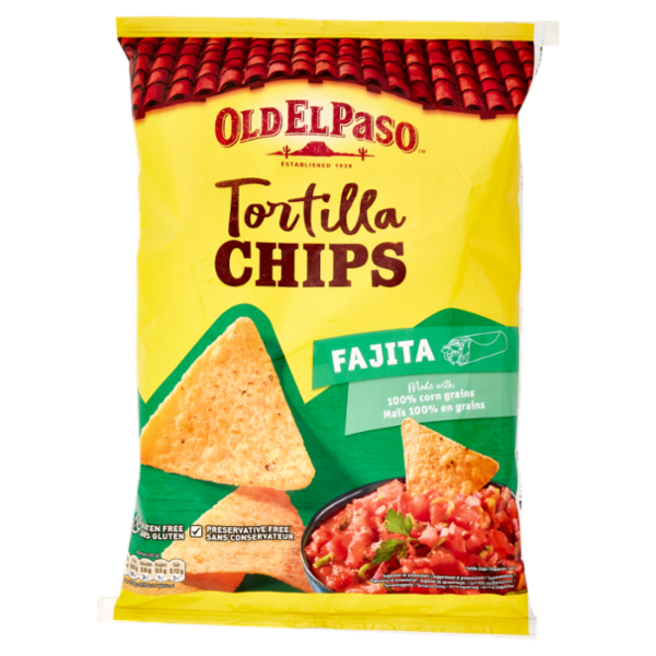 Old El Paso Tortilla Chips Fajita 185 g