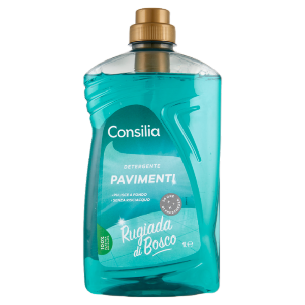 Consilia Detergente per Pavimenti Rugiada di Bosco 1 L