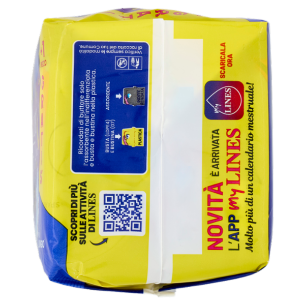 Lines Seta ultra notte con ali 10 + 1 pz