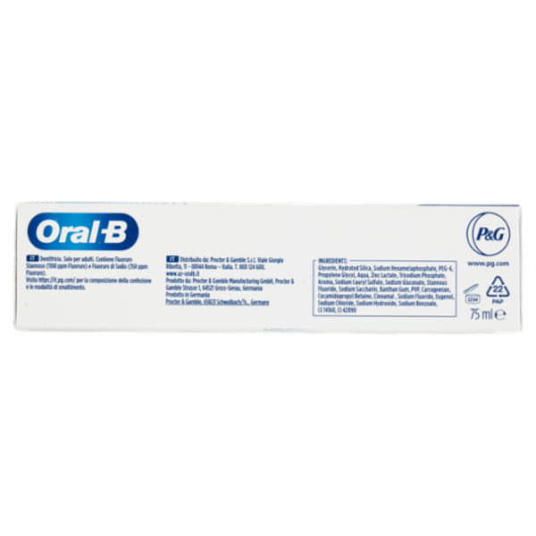 Oral-B Pro-Science Advanced Dentifricio Gengive & Smalto Pro Repair Sbiancante Fresh 75 ml