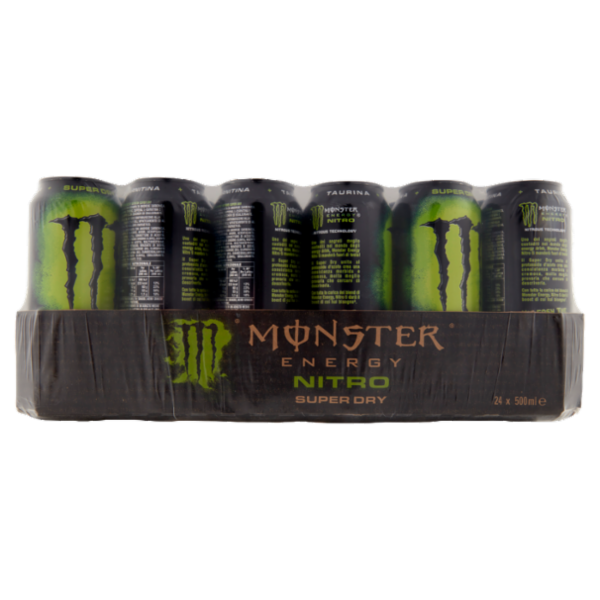 Monster Energy Nitro Super Dry Can 24 x 500 ml