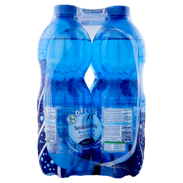 San Benedetto Acqua Minerale Primavera delle Alpi Frizzante 6 x 0,5 L