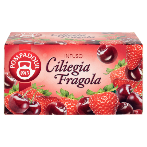 Pompadour Infuso Ciliegia Fragola bustine 20 x 3 g