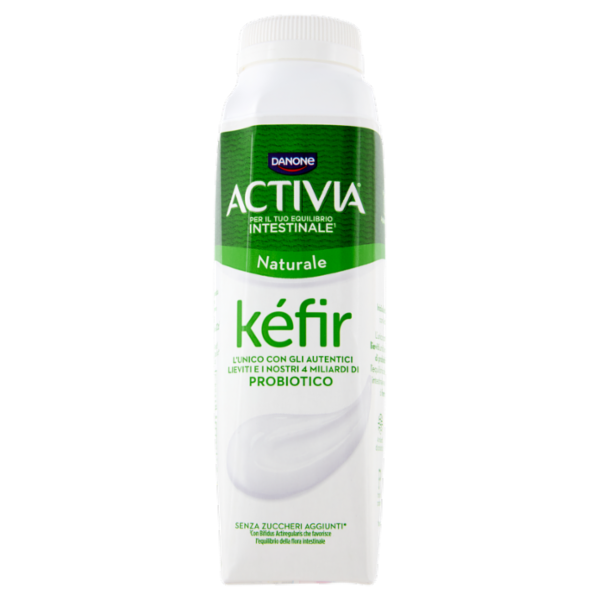ACTIVIA Kéfir da bere, Bianco con Autentici Lieviti e Probiotico Bifidus, SenzaZuccheriAggiunti,320g