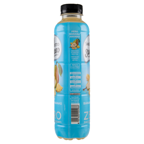 San Benedetto Succoso Zero Pera Banana Ananas 0,40 L