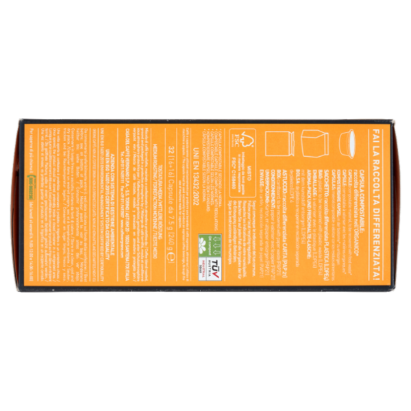 Caffè Vergnano 1882 Napoli Compostabile** Capsule Compatibili Lavazza a Modo Mio* 32 x 7,5 g