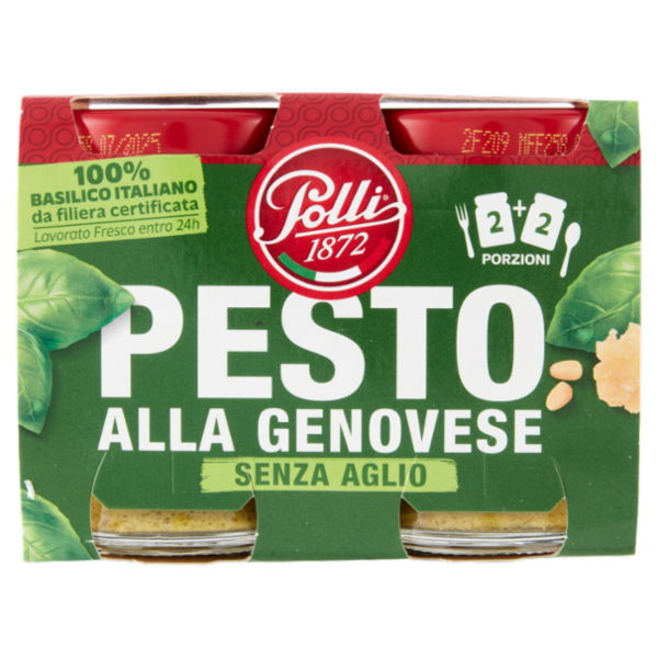 Polli Pesto alla Genovese Senza Aglio 2 x 90 g