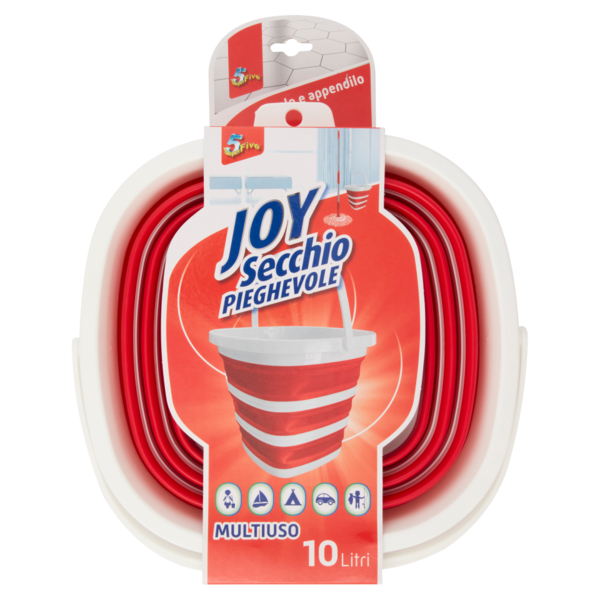 Super5 Joy Secchio Pieghevole 10 Litri