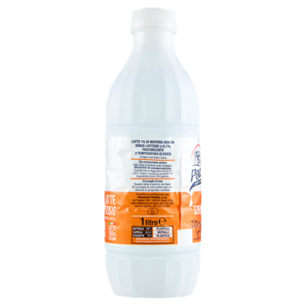 Podda Latte Senza Lattosio 1% di Grassi 1 litro