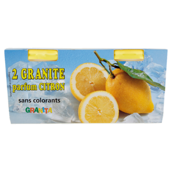 Alpigel Granite gusto Limone senza coloranti 2 x 135 g