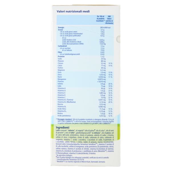 HiPP Bio Combiotic Latte di Proseguimento Bio 2 600 g