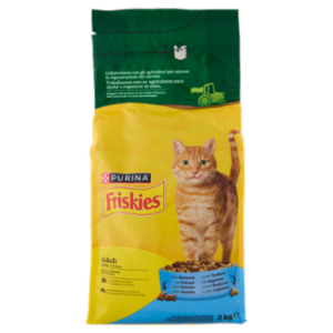 PURINA FRISKIES Adult Salmone e Con Verdure 2kg