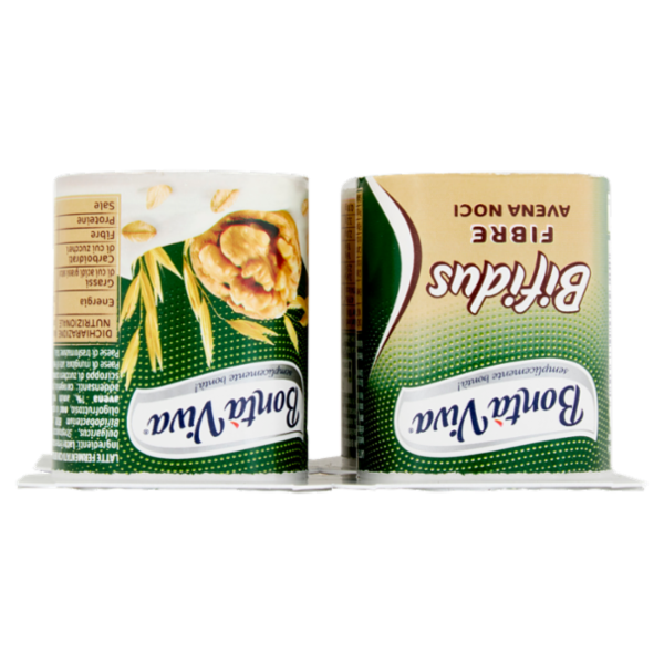 Bontà Viva Bifidus Fibre Avena Noci 4 x 125 g