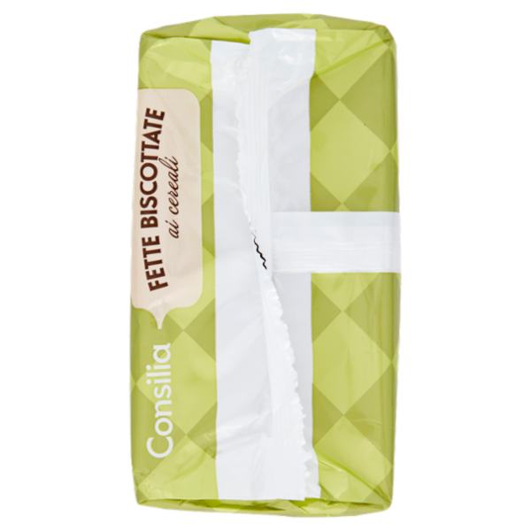 Consilia Fette Biscottate ai Cereali in Confezioni Salvafreschezza 9x4 fette 320 g