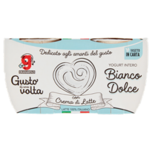 Granarolo Gusto Di Una Volta Yogurt Intero Bianco Dolce 2 x 125 g