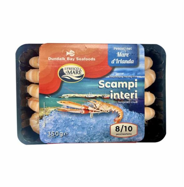 Il Fresco e il Mare Scampi Interi Surgelati Irlanda 350 g