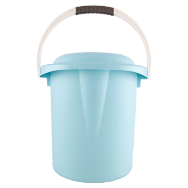 Selex Secchio Con Coperchio Diametro 31 cm Azzurro 13 L