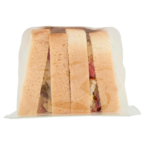 Selex Tramezzini Farciti Mozzarella, Pomodoro e Olive 2x75 g