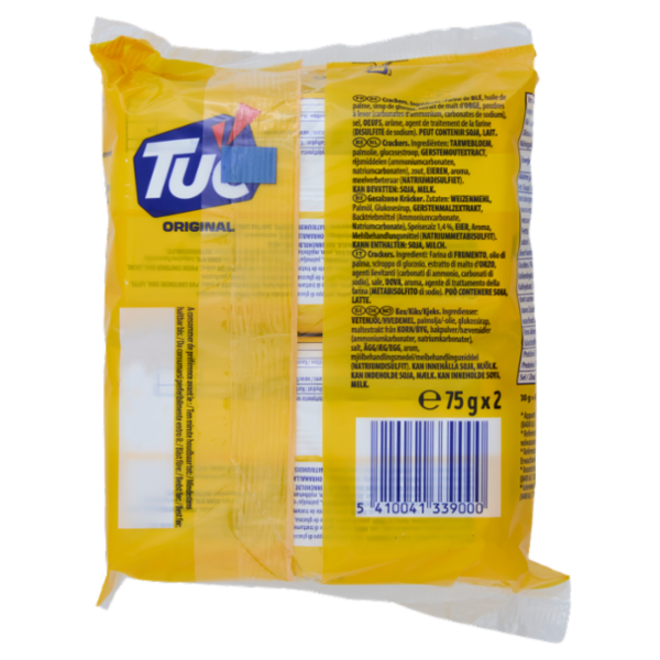 Tuc Original Biscotti Salati Multipack - 2 x 75 g
