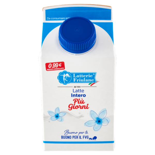 Latterie Friulane Latte Intero Più Giorni 500 ml