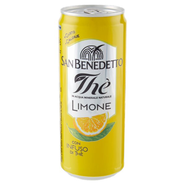 San Benedetto Thè Limone lattina sleek 0,33 L