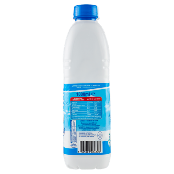 Brescia Latte di Centrale Parzialmente Scremato U.H.T. a lunga conservazione 1000 ml
