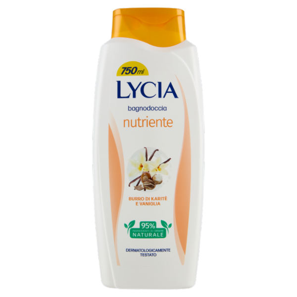Lycia bagnodoccia nutriente Burro di Karitè e Vaniglia 750 ml