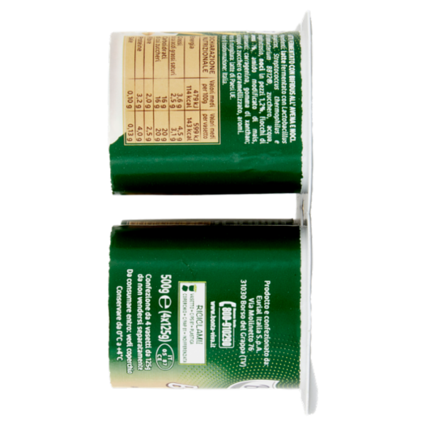 Bontà Viva Bifidus Fibre Avena Noci 4 x 125 g