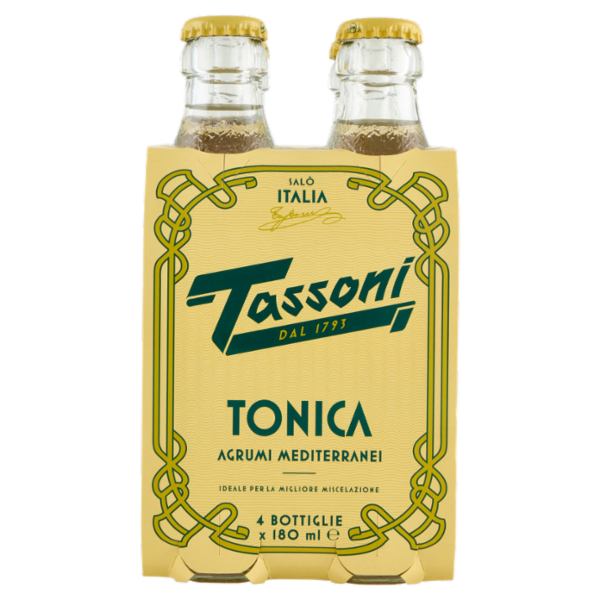 Tassoni Tonica Agrumi Mediterranei 4 x 180 ml