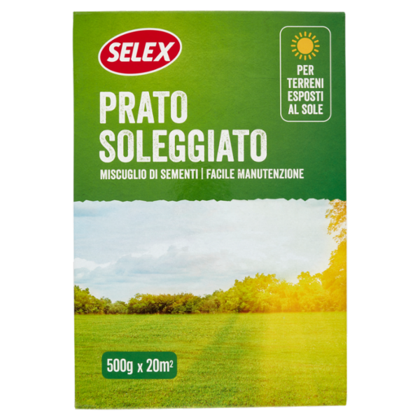 Selex Giardinaggio Sementi Prato Soleggiato 500 g