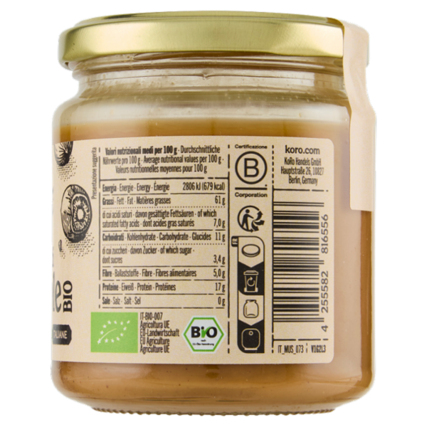 KoRo Crema di Nocciole Bio 250 g